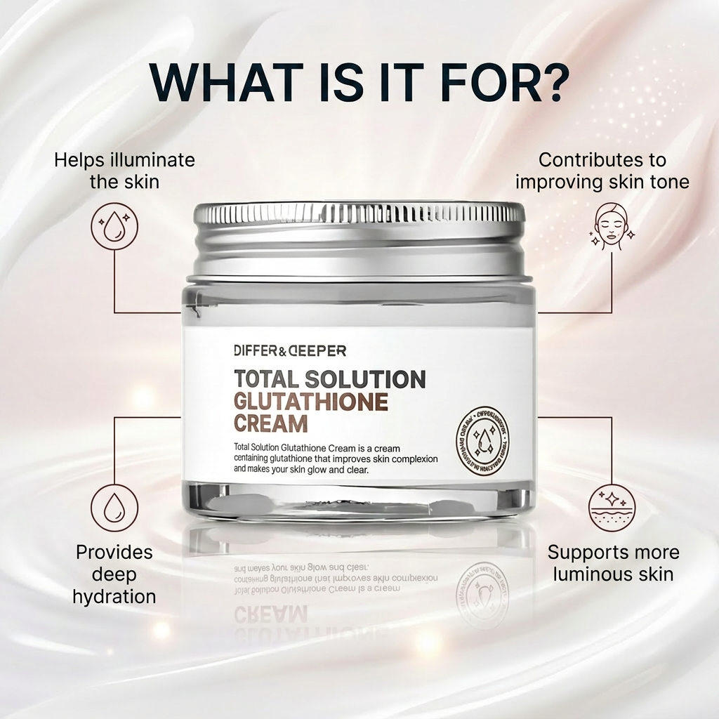 DIffer&Deeper Total Solution Glutathione Cream
