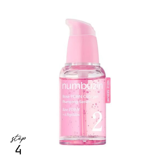 Numbuzin No.2 Rose PDRN Collagen Plumping Serum