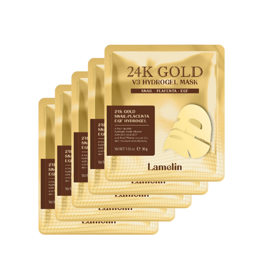 Lamelin 24k Gold V3 Hydrogel Mask (5 PACK)