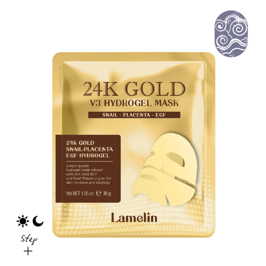 🎁 Lamelin 24k Gold V3 Hydrogel Mask (1EA) (100% off)