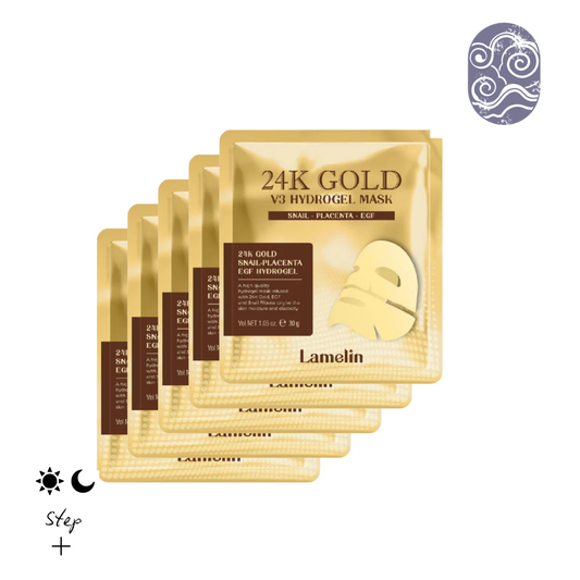 Lamelin 24k Gold V3 Hydrogel Mask (5 PACK)