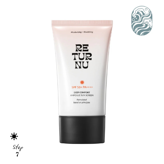 Returnu Deep Comfort Ampoule Sunscreen