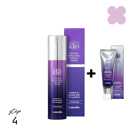 Lamelin Retinol Bakuchiol Wrinkle Serum (Free BB Cream)