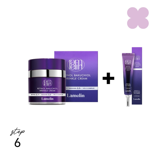 Lamelin Retinol Bakuchiol Wrinkle Cream (Free BB Cream)