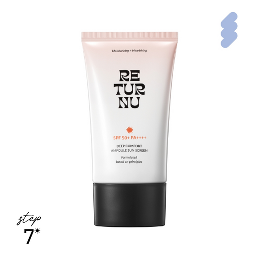 Returnu Deep Comfort Ampoule Sunscreen