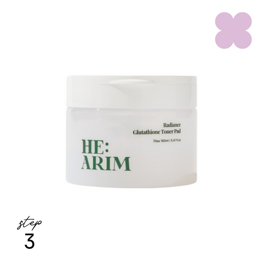 HEARIM Radiance Glutathione Toner Pad