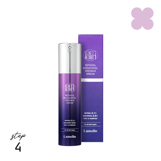 Lamelin Retinol Bakuchiol Wrinkle Serum