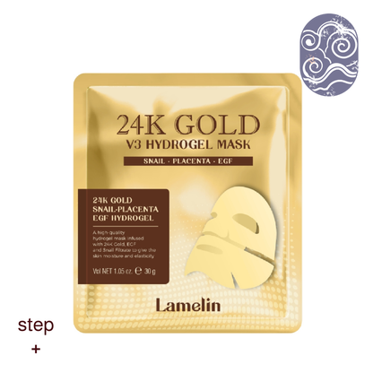 Lamelin 24k Gold V3 Hydrogel Mask (1EA)
