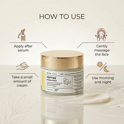 B.O.M. Peptide Power Cream