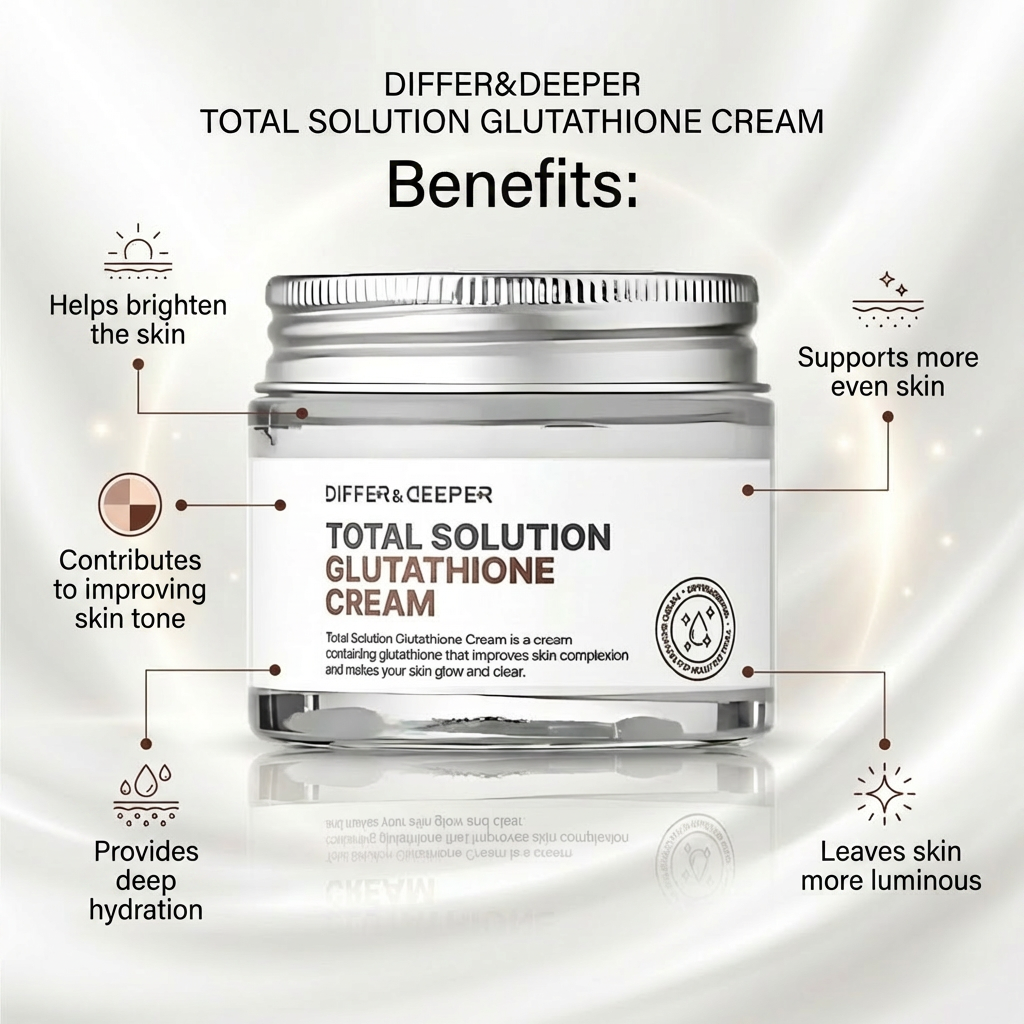 DIffer&Deeper Total Solution Glutathione Cream