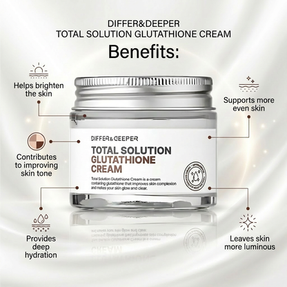 DIffer&Deeper Total Solution Glutathione Cream