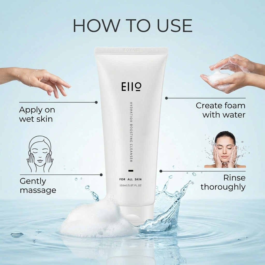 EIIO Hydration Boosting Cleanser