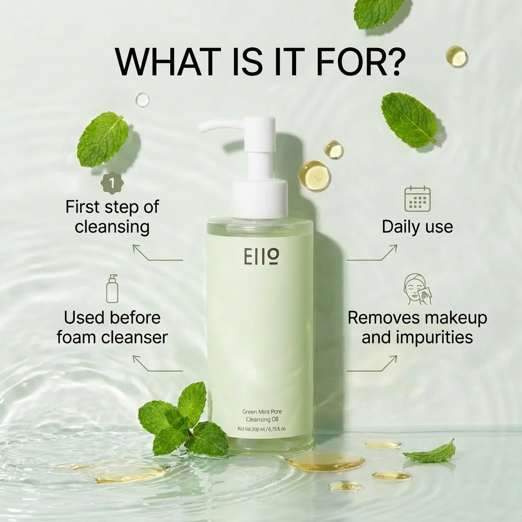 EIIO Green Mint Pore Cleansing Oil
