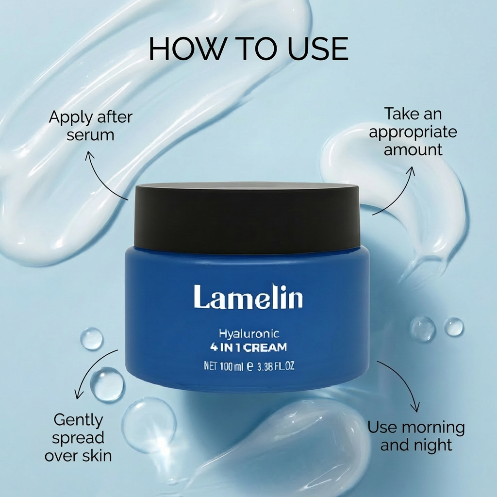 Lamelin Hyaluronic 4 In 1 Cream