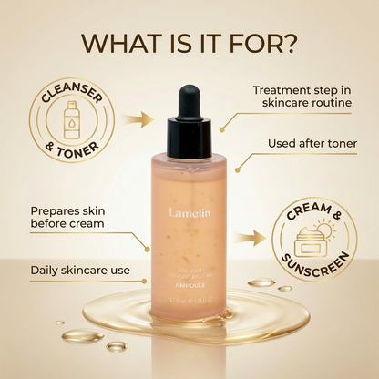Lamelin 24k Gold Collagen Peptide Ampoule
