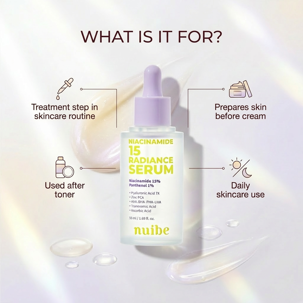 Nuibe Niacinamide 15 Radiance Serum