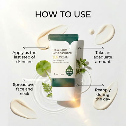 Farmstay Cica Farm Nature Solution Sun Cream