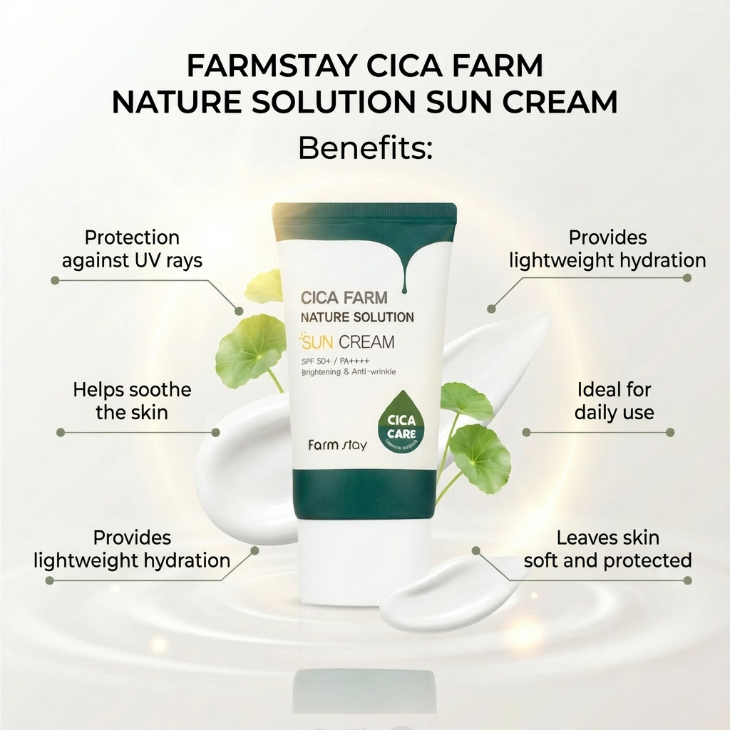 Farmstay Cica Farm Nature Solution Sun Cream