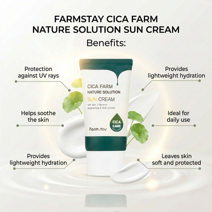 Farmstay Cica Farm Nature Solution Sun Cream