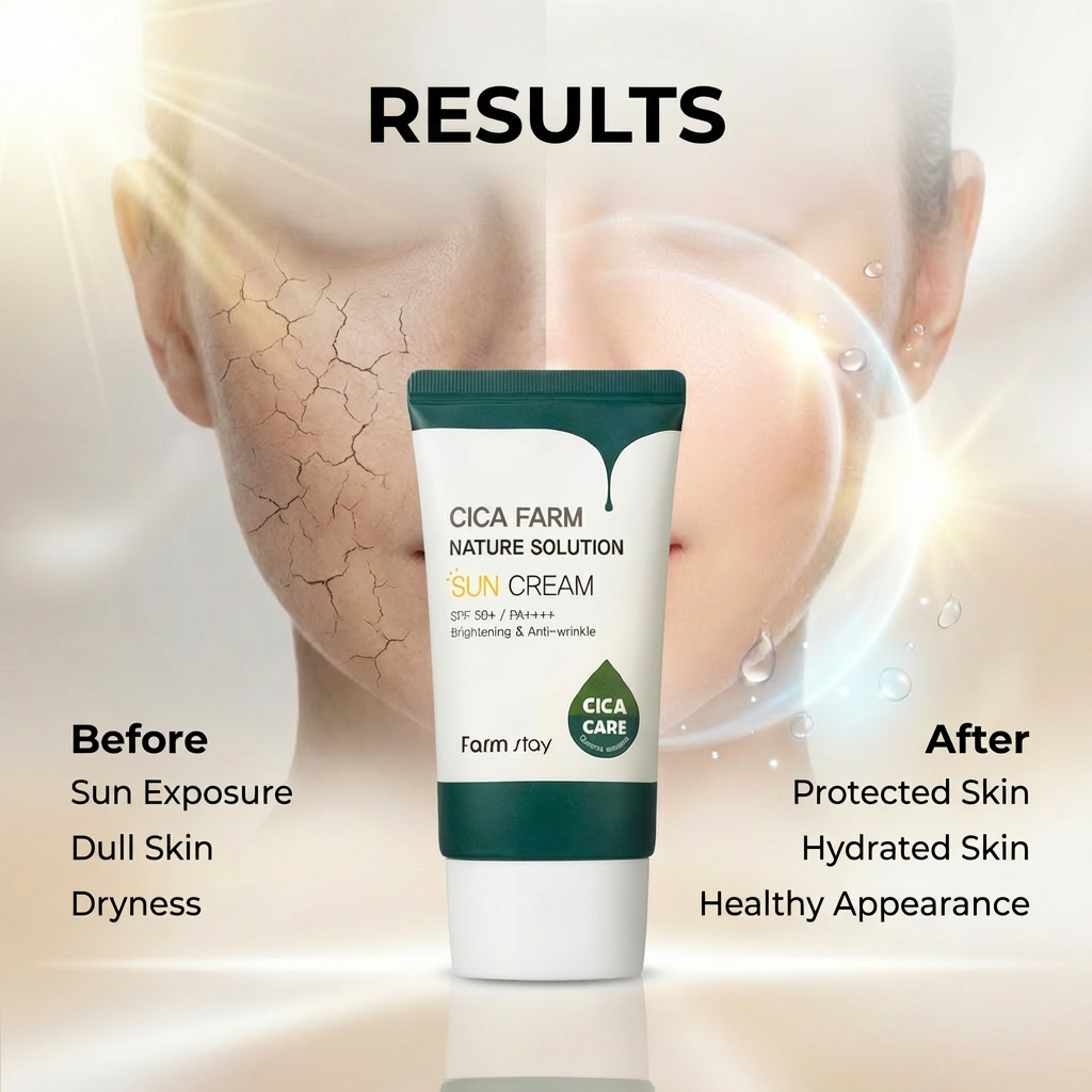 Farmstay Cica Farm Nature Solution Sun Cream