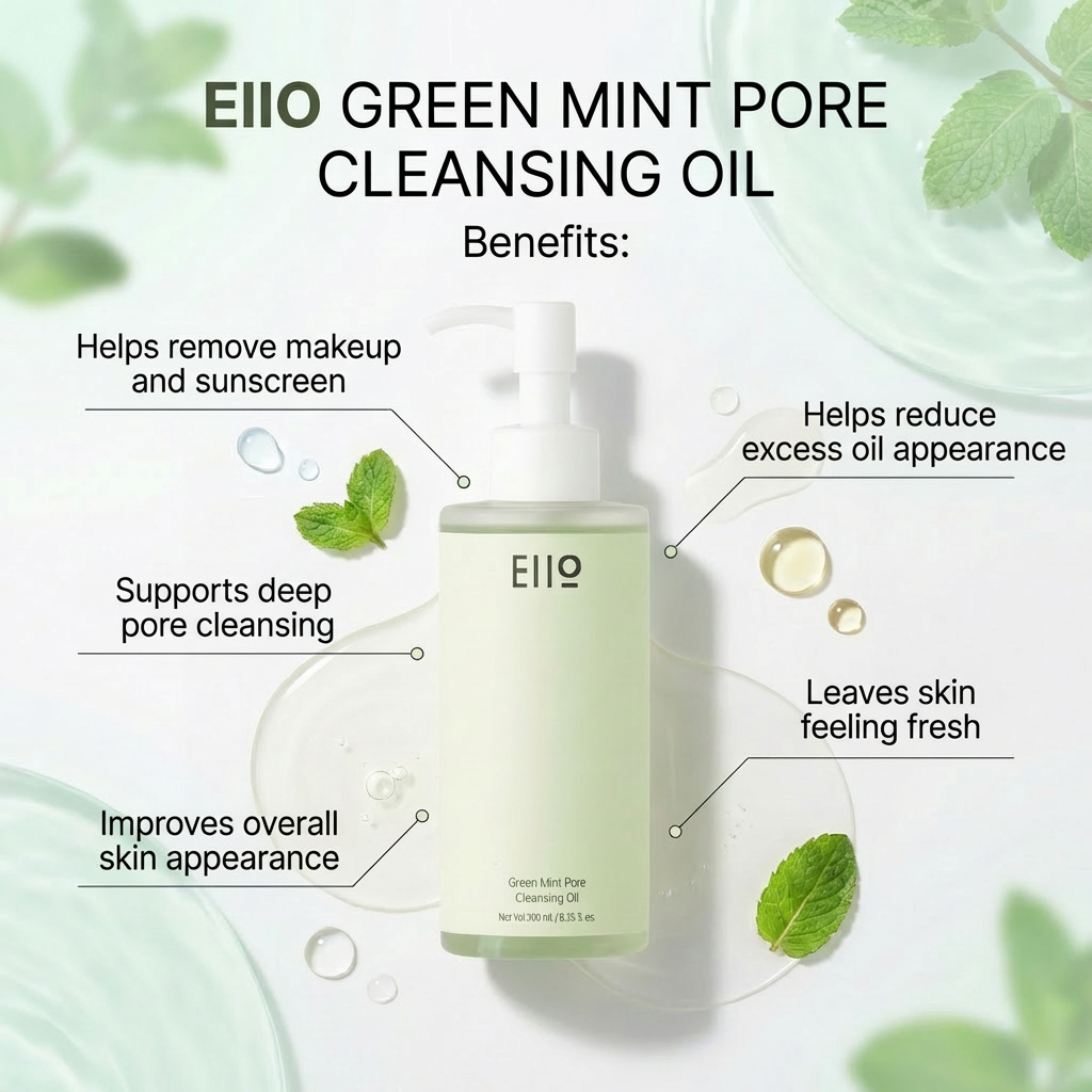 EIIO Green Mint Pore Cleansing Oil