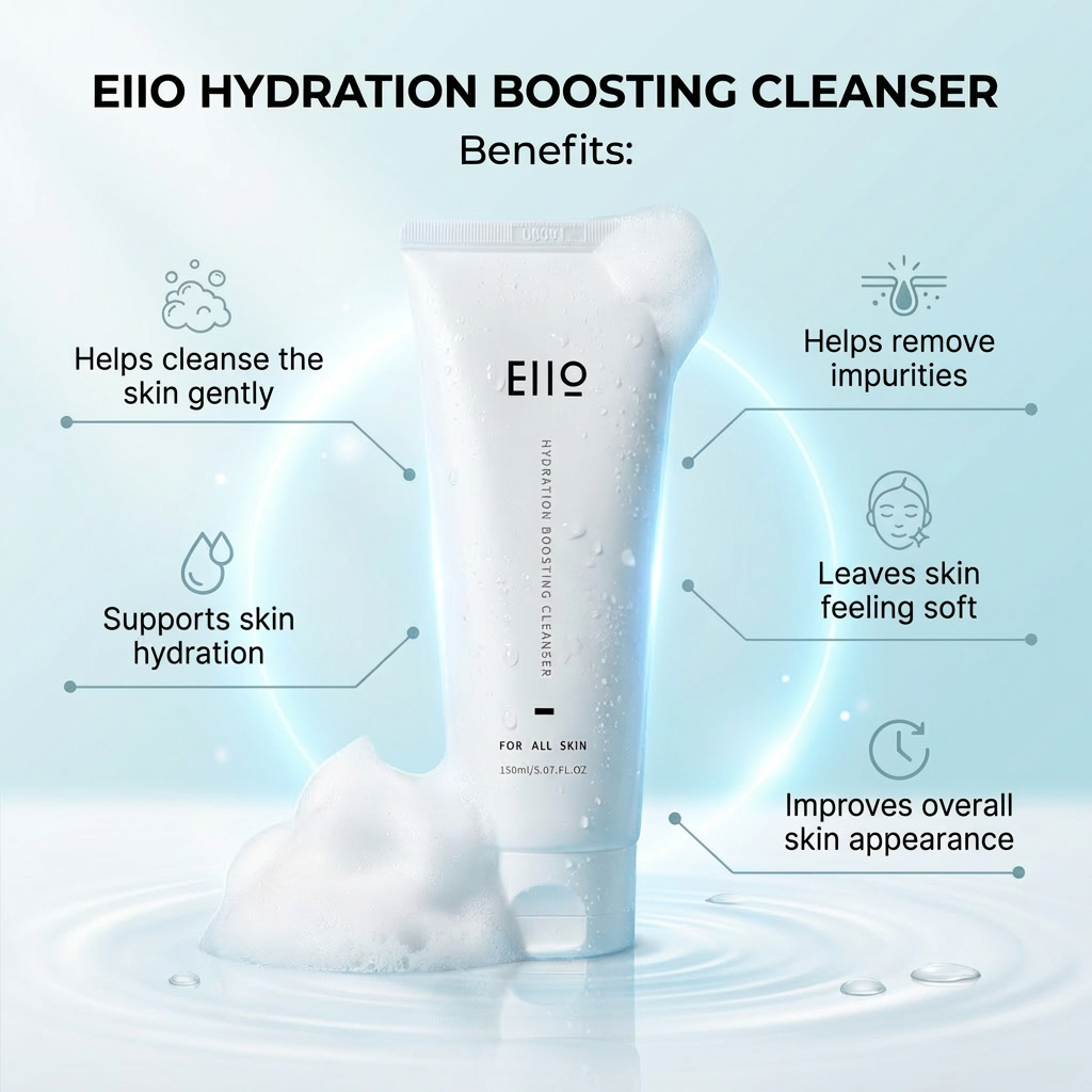 EIIO Hydration Boosting Cleanser