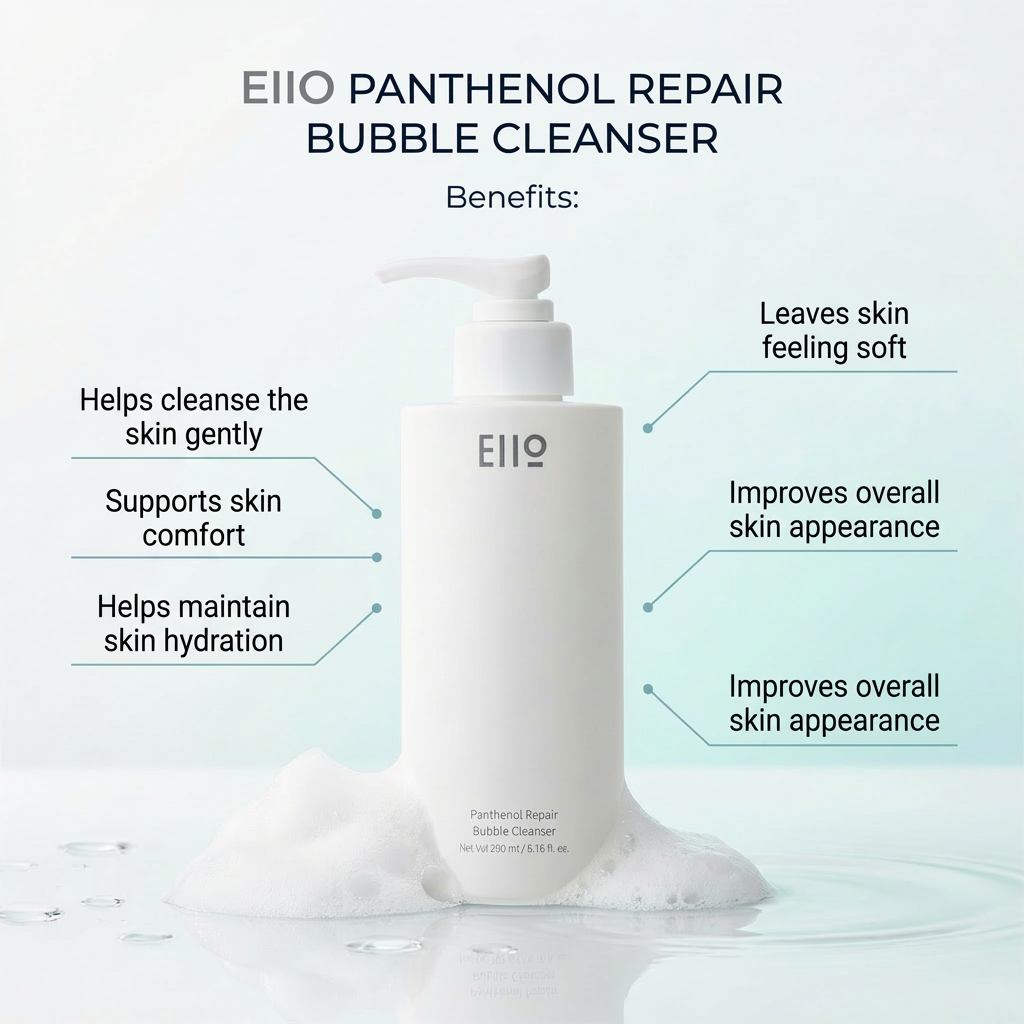 EIIO Panthenol Repair Bubble Cleanser