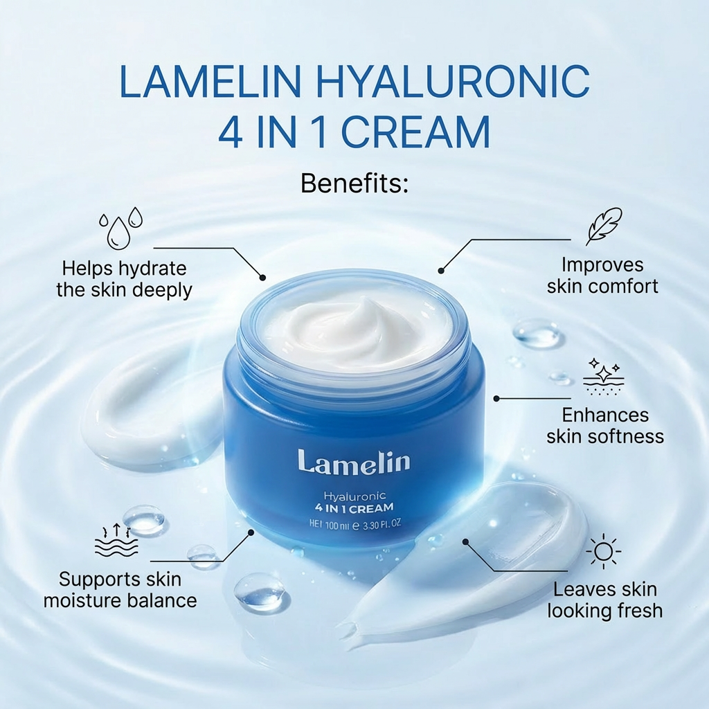 Lamelin Hyaluronic 4 In 1 Cream