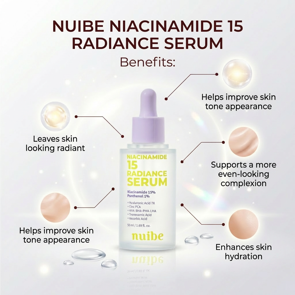 Nuibe Niacinamide 15 Radiance Serum
