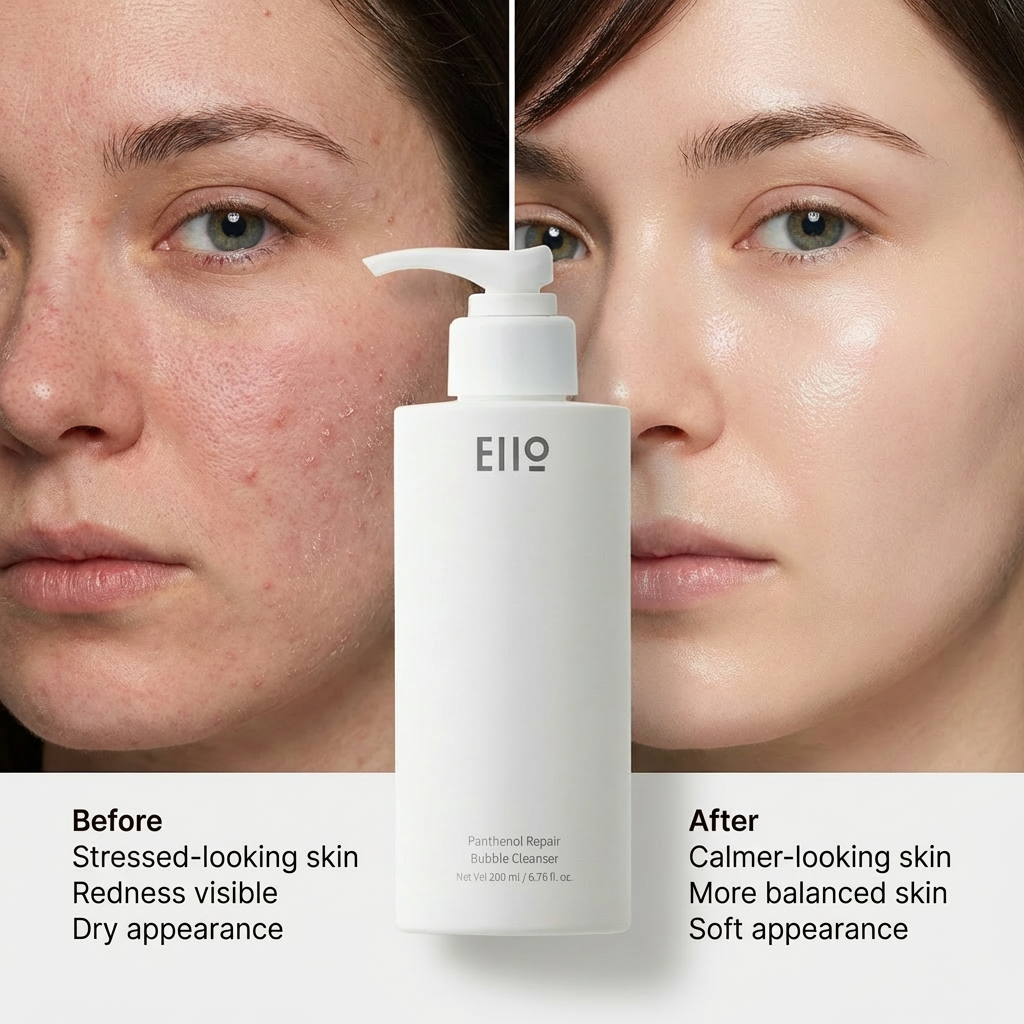 EIIO Panthenol Repair Bubble Cleanser