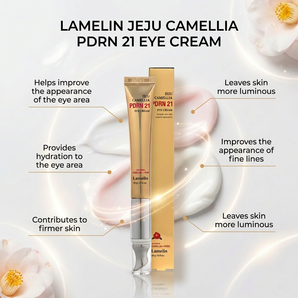 Lamelin Jeju Camellia PDRN 21 Eye Cream