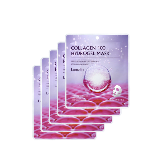 Lamelin Collagen 400 Hydrogel Mask (5 PACK)