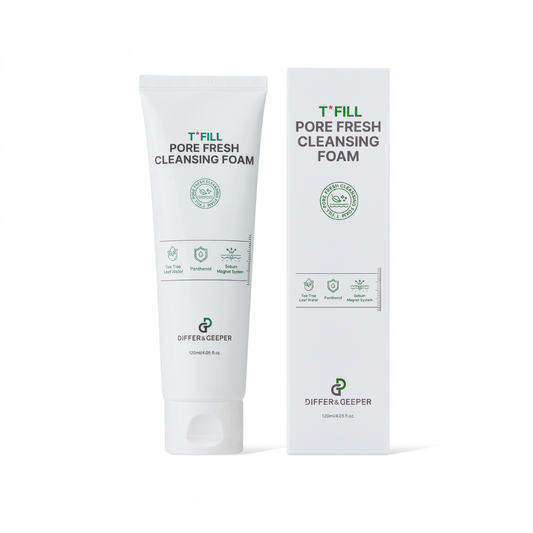 Differ&Deeper Pore Fresh Cleansing Foam